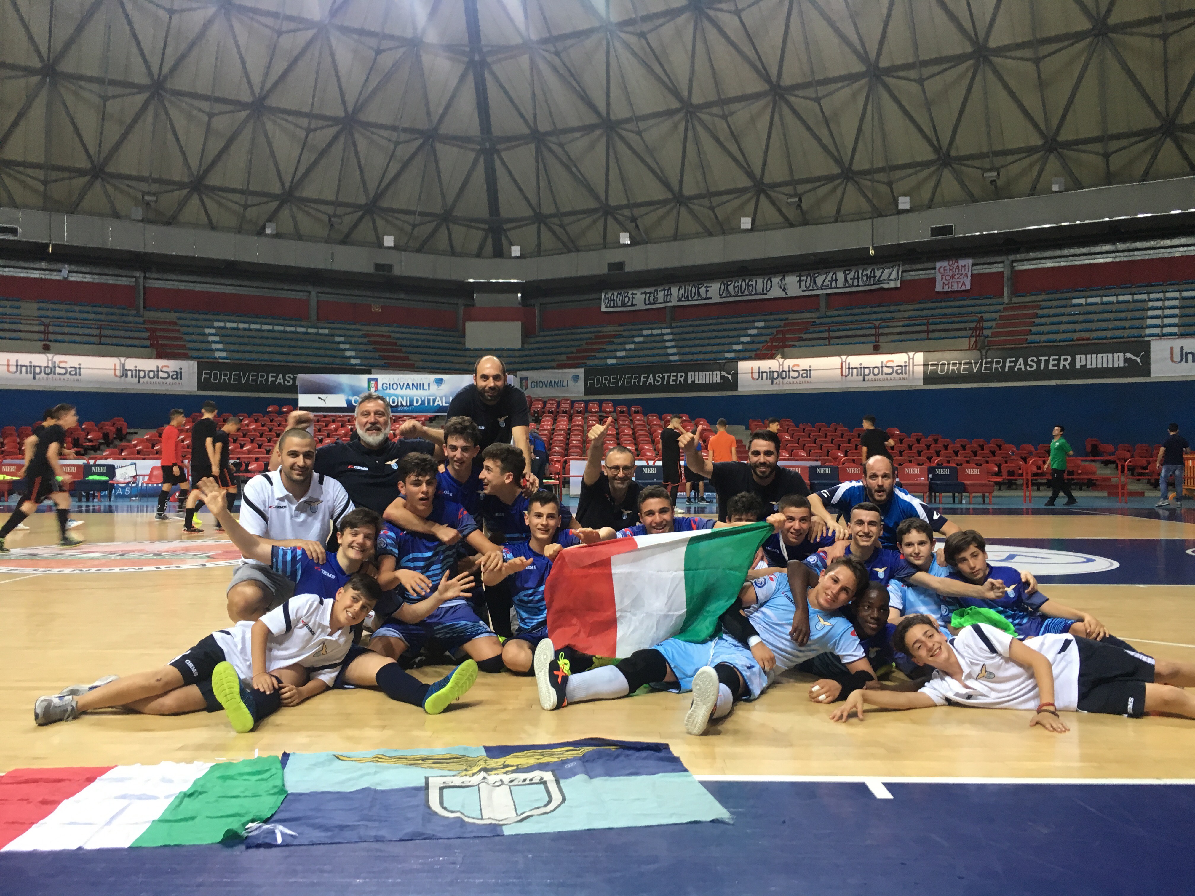 I Giovanissimi della Lazio sono Campioni d'Italia!